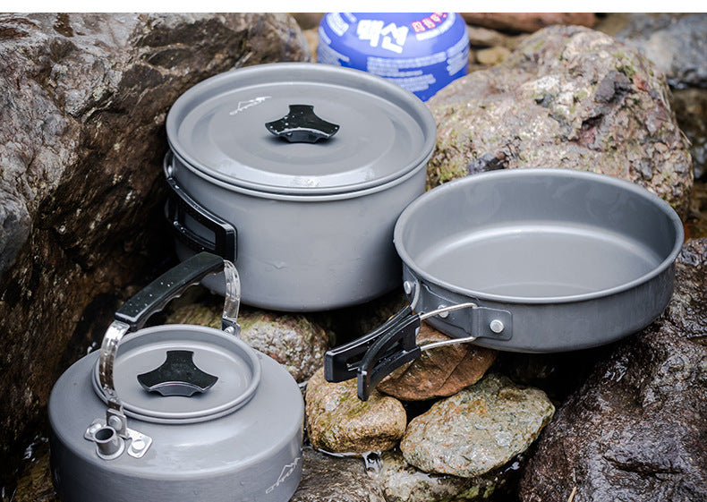 New Outdoor Camping Portable Stove Combination - Nyaabs