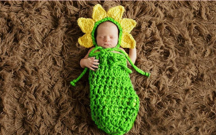 Newborn Baby Children Photography Clothes Baby 100 Days Full Moon Photo Clothing - Nyaabs