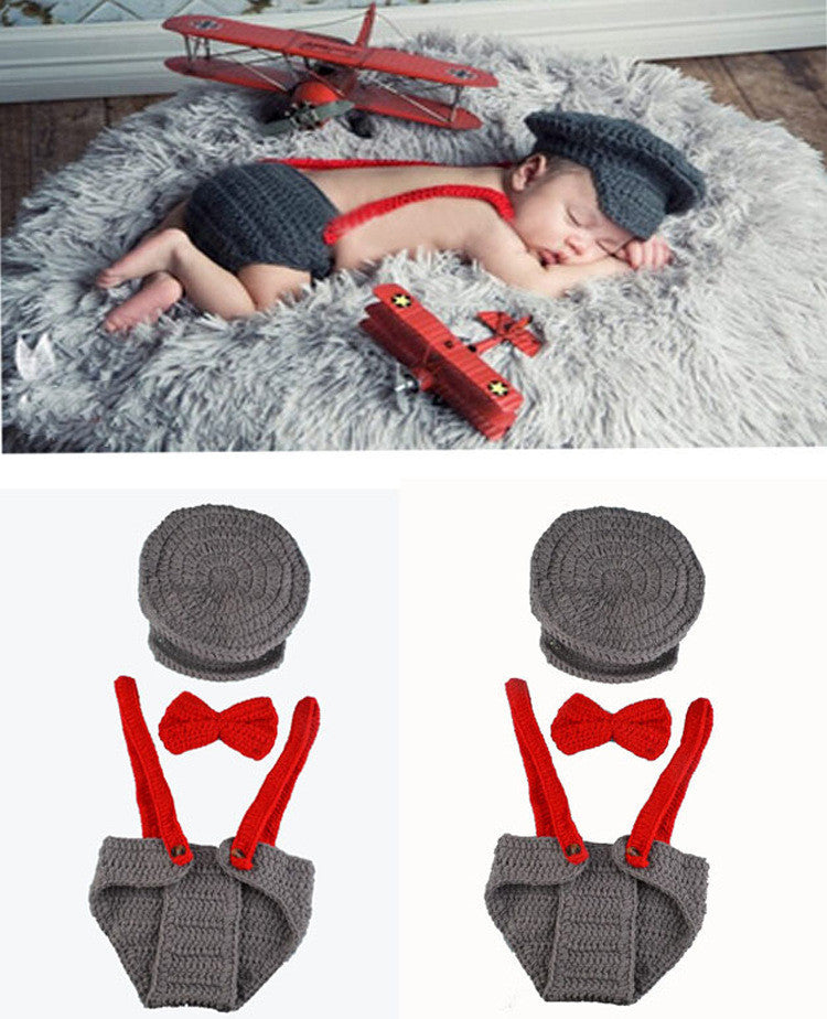 Newborn Baby Children Photography Clothes Baby 100 Days Full Moon Photo Clothing - Nyaabs