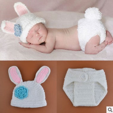 Newborn Baby Children Photography Clothes Baby 100 Days Full Moon Photo Clothing - Nyaabs