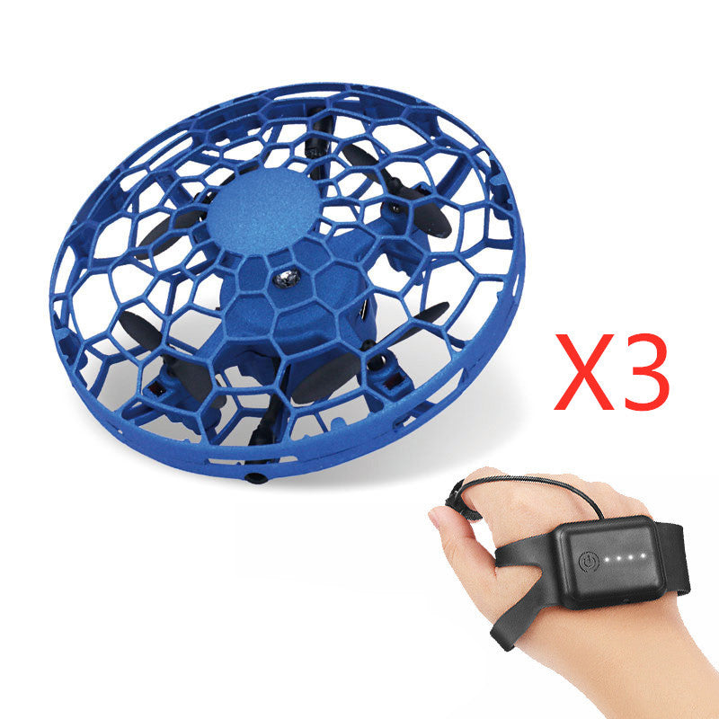 Flying Helicopter Mini Drone UFO RC Drone Infraed Induction - Nyaabs