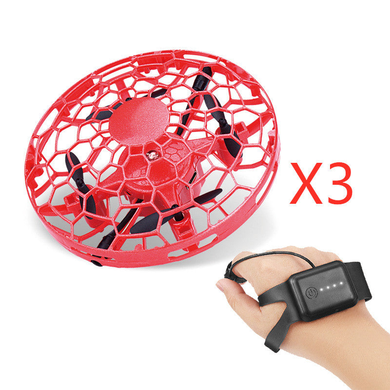 Flying Helicopter Mini Drone UFO RC Drone Infraed Induction - Nyaabs