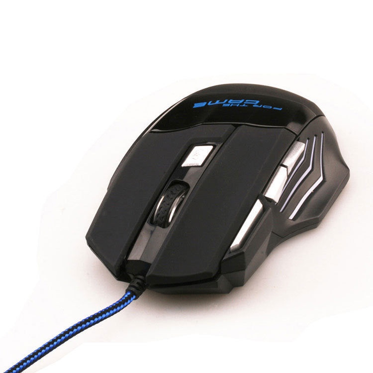 7-button Colorful Glowing USB Gaming Mouse - Nyaabs