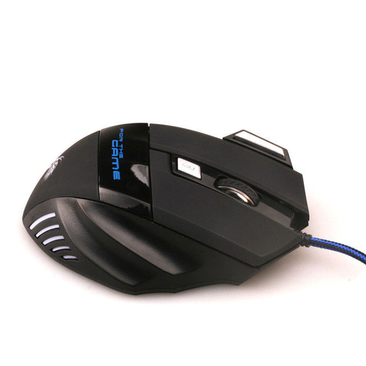 7-button Colorful Glowing USB Gaming Mouse - Nyaabs