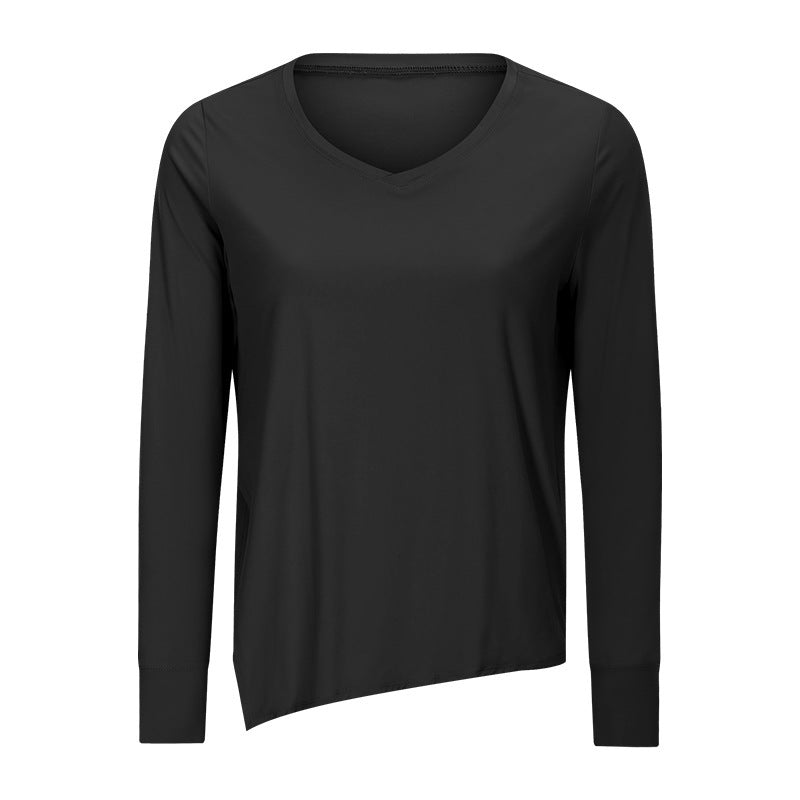 Simple Leisure Sports Long-Sleeved Yoga Wear - Nyaabs