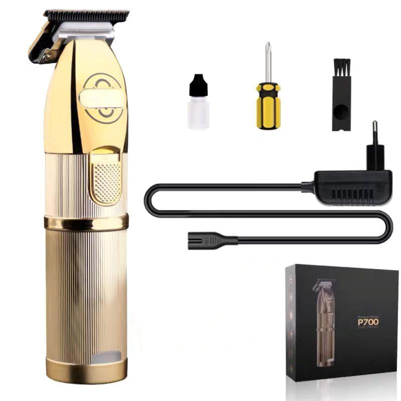 Hair-Cutting-Machine Barbershop-Cutter Cordless Gold - Nyaabs