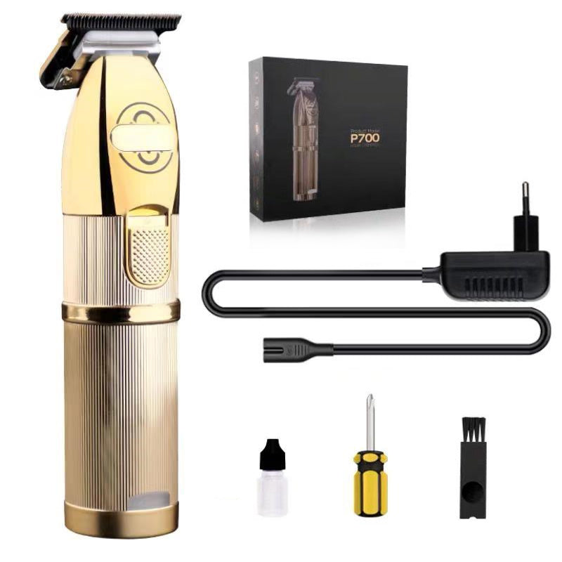 Hair-Cutting-Machine Barbershop-Cutter Cordless Gold - Nyaabs