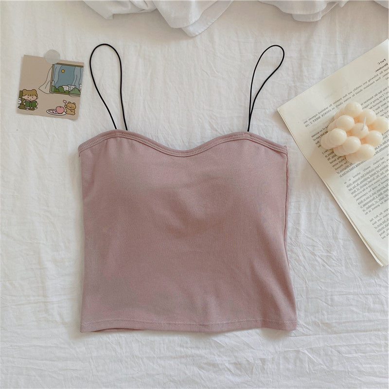 Spring And Summer Vests For Women To Wear Sports Sleeveless Tops - Nyaabs