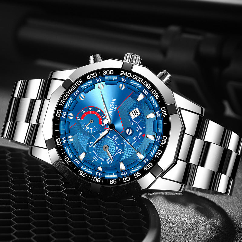 Full Automatic Non-Mechanical Watch For Men - Nyaabs