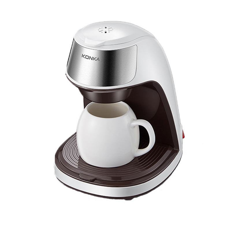 New Coffee Machine Fully Automatic Home Office Mini American Small Portable Coffee Maker - Nyaabs