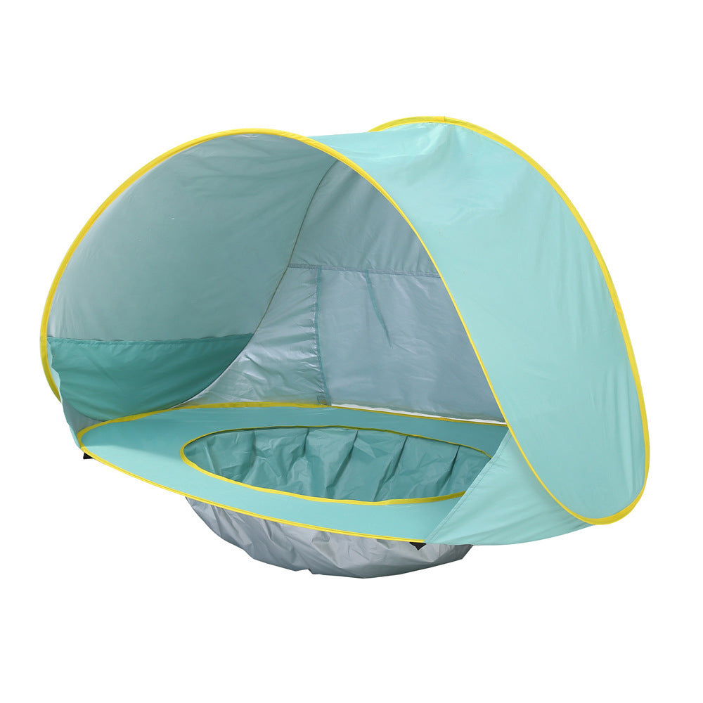 Baby Beach Tent Portable Shade Pool UV Protection Sun Shelter For Infant Outdoor Toys Child Swimming Pool Play House Tent Toys - Nyaabs