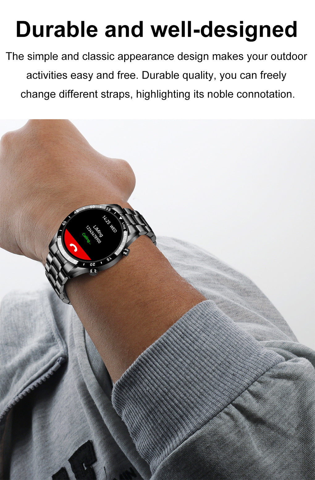 Lige's New Smart Watch Upgrade Smart Wearable Watch - Nyaabs