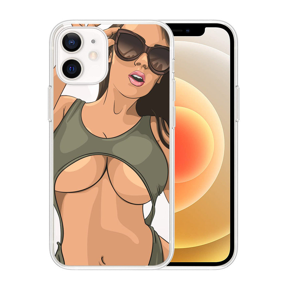 European And American Sexy Beauty Phone Case - Nyaabs