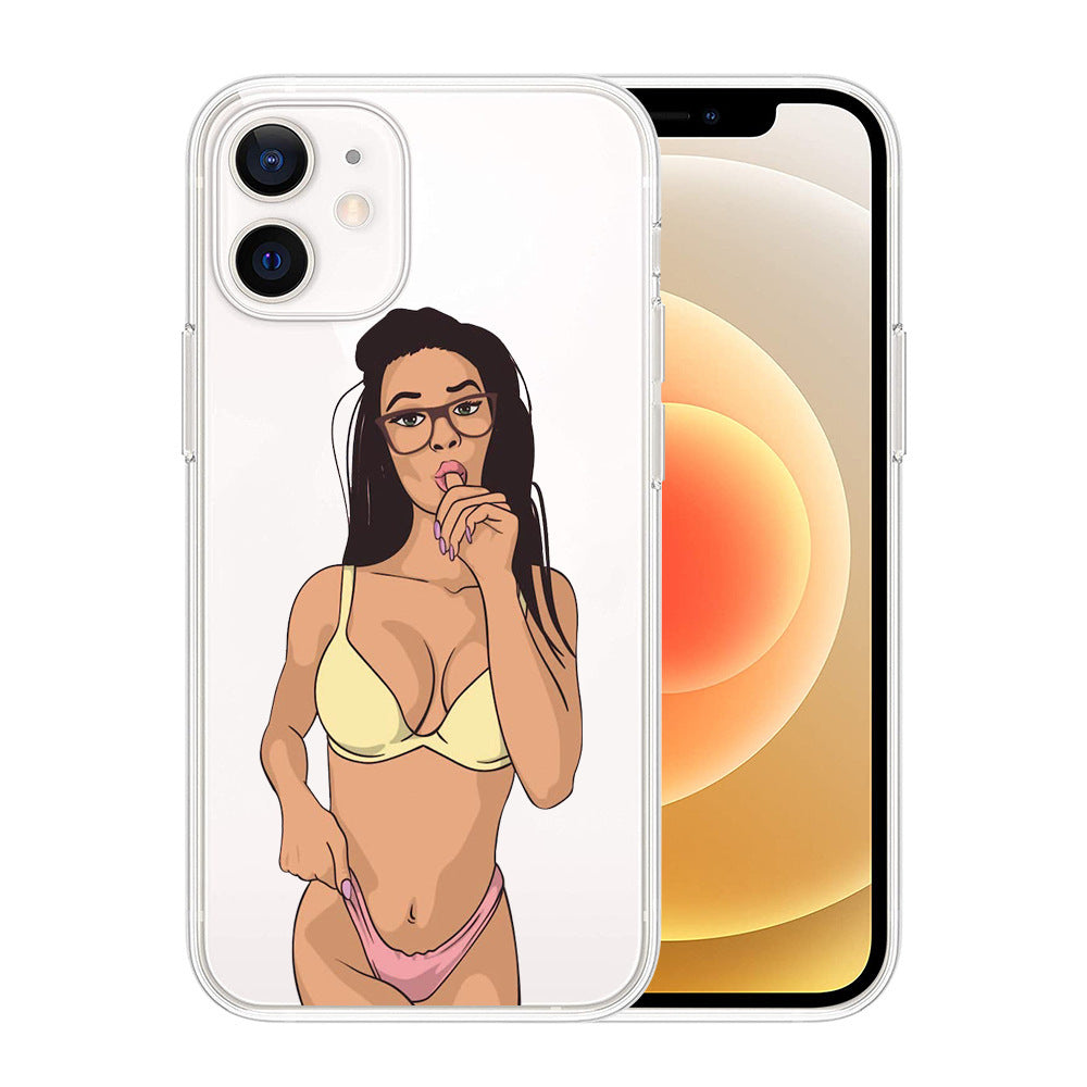 European And American Sexy Beauty Phone Case - Nyaabs