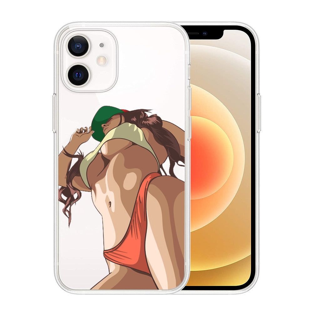 European And American Sexy Beauty Phone Case - Nyaabs