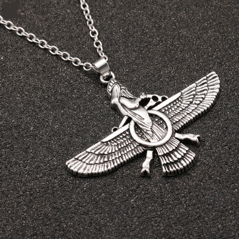 Wings Men And Women Love Necklace - Nyaabs