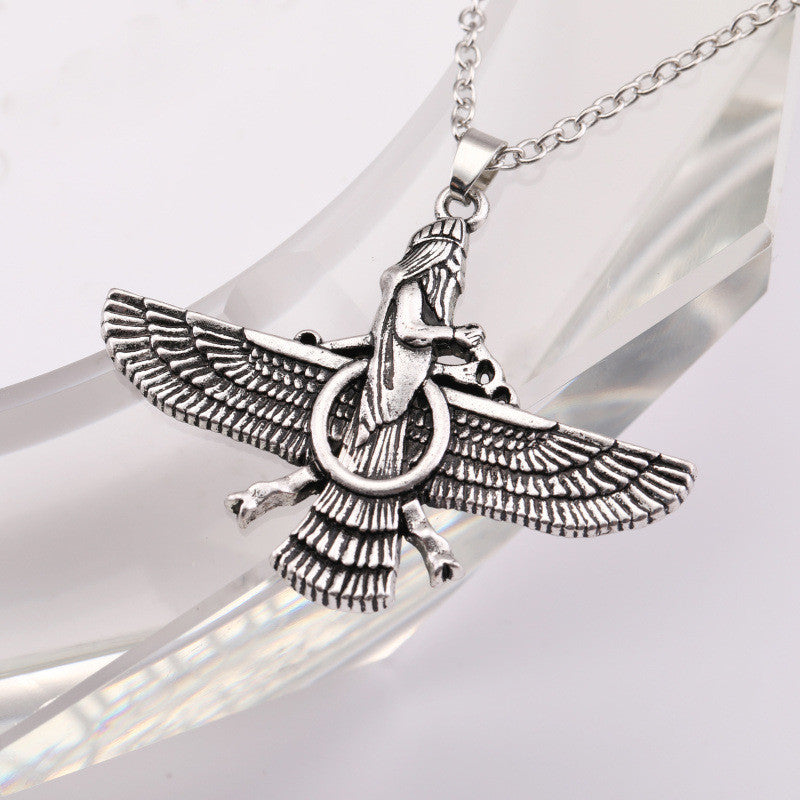 Wings Men And Women Love Necklace - Nyaabs