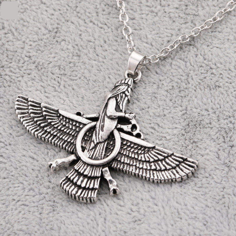 Wings Men And Women Love Necklace - Nyaabs