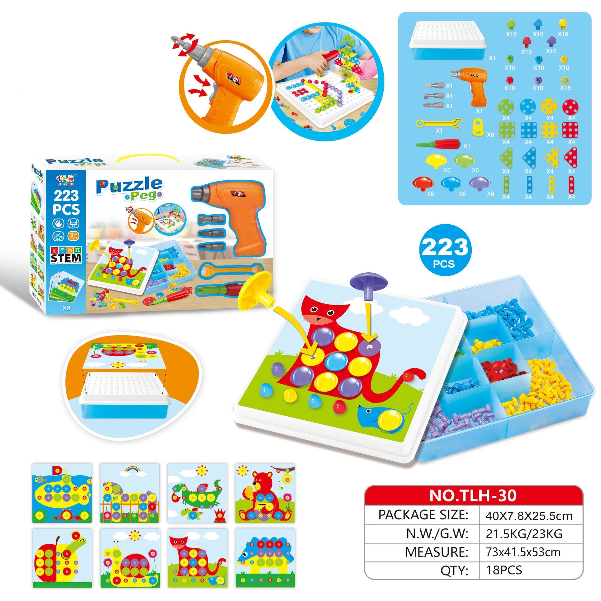 Creative Building Kits Educational Blocks Sets - Nyaabs