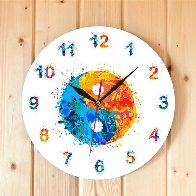 Yin Yang Bagua Decoration Clock Wall Clock - Nyaabs