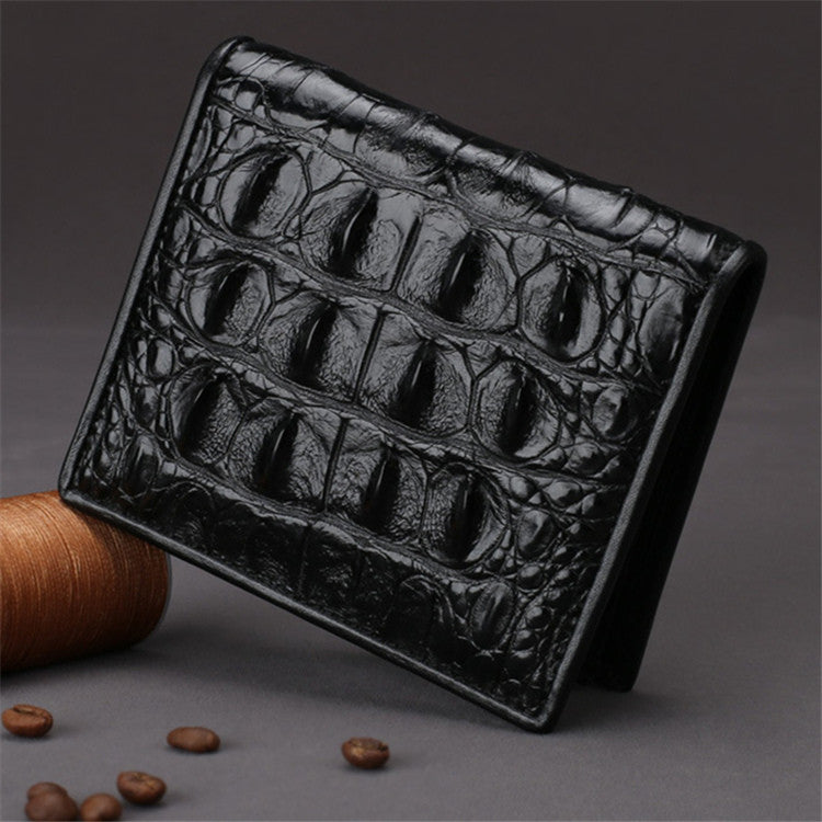 Leather Short Large Banknotes Multi-card Position Leather Clutch Small Wallet Bag - Nyaabs