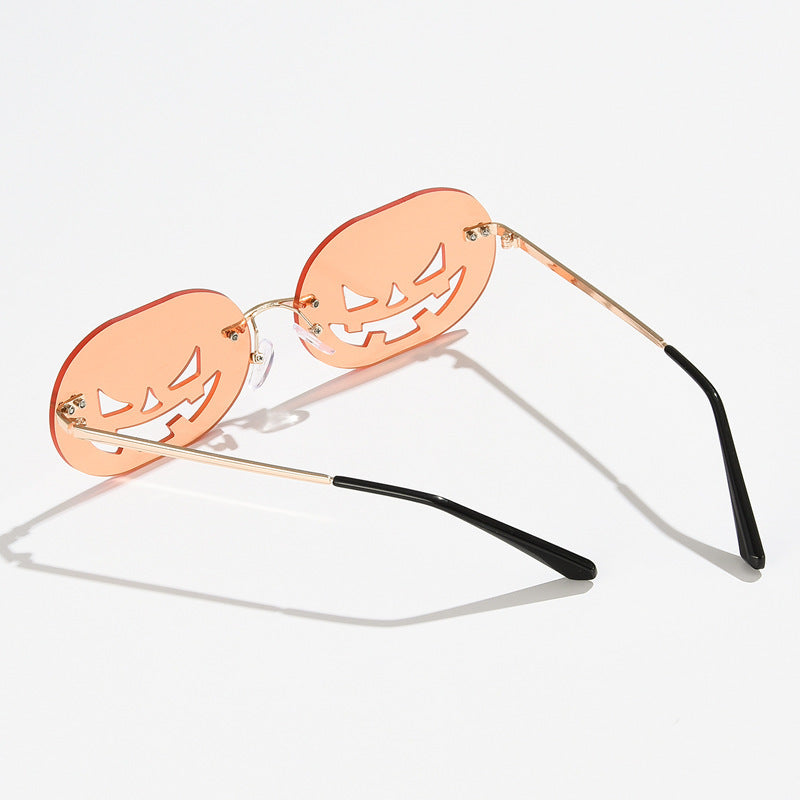 Personality Pumpkin Sunglasses For Men And Women - Nyaabs