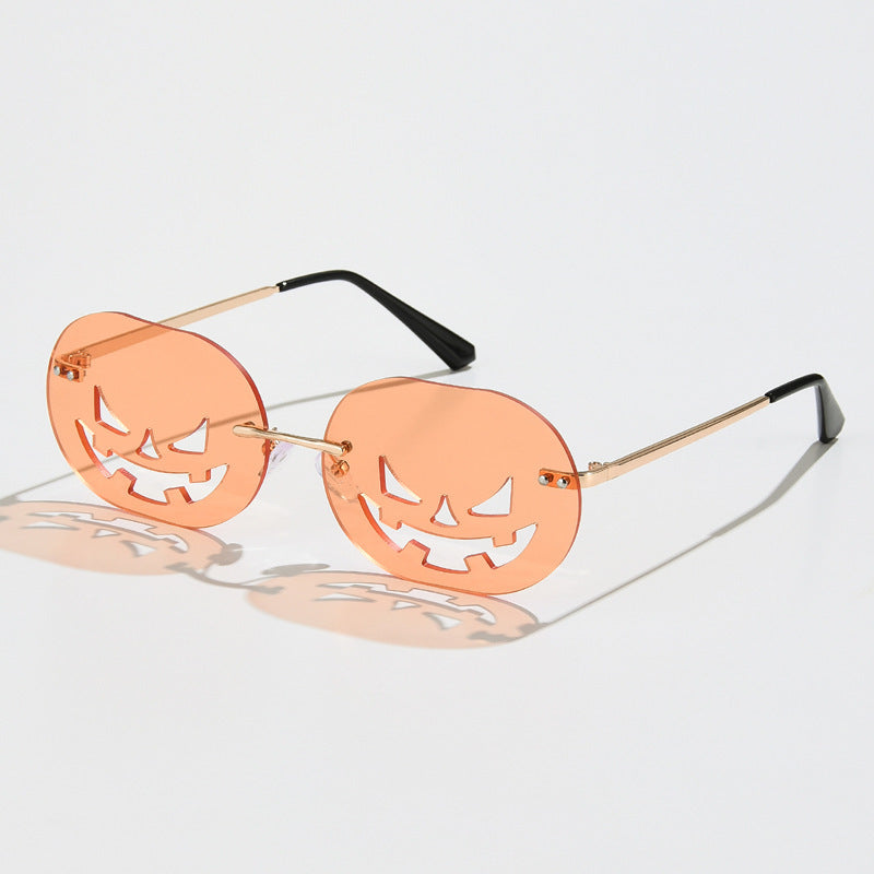 Personality Pumpkin Sunglasses For Men And Women - Nyaabs