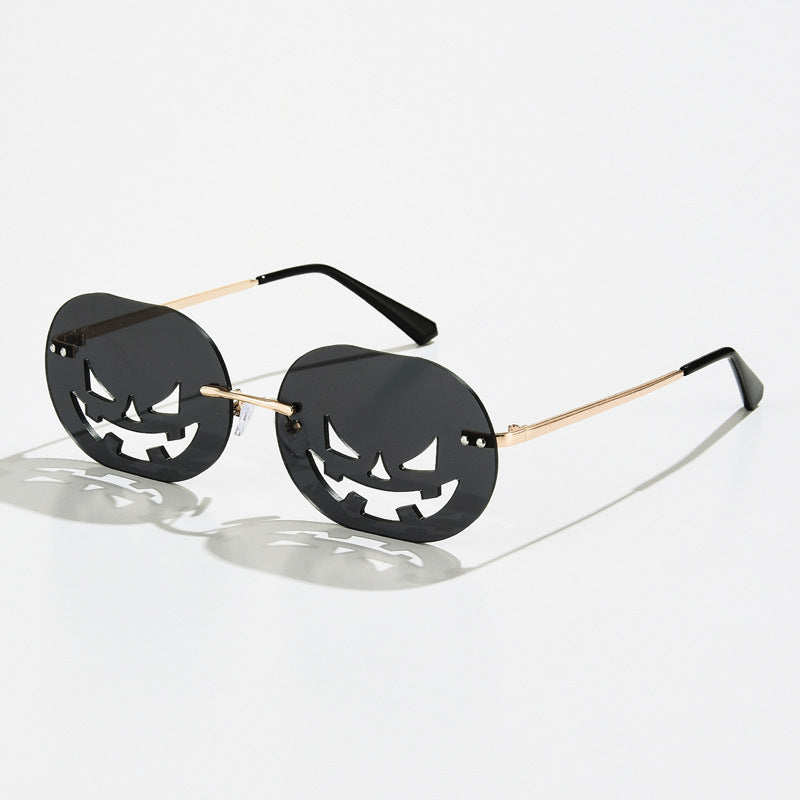 Personality Pumpkin Sunglasses For Men And Women - Nyaabs