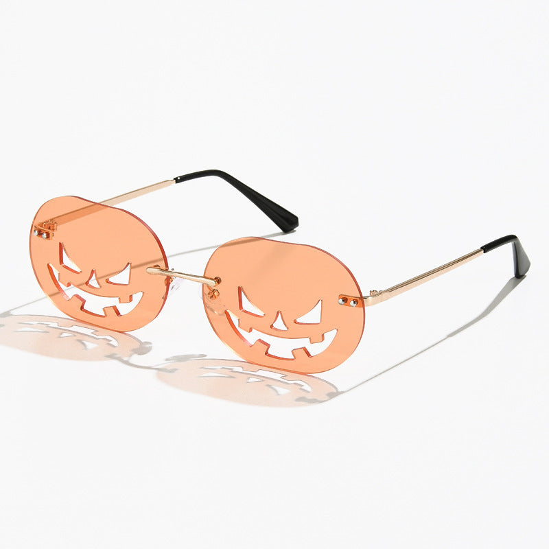 Personality Pumpkin Sunglasses For Men And Women - Nyaabs