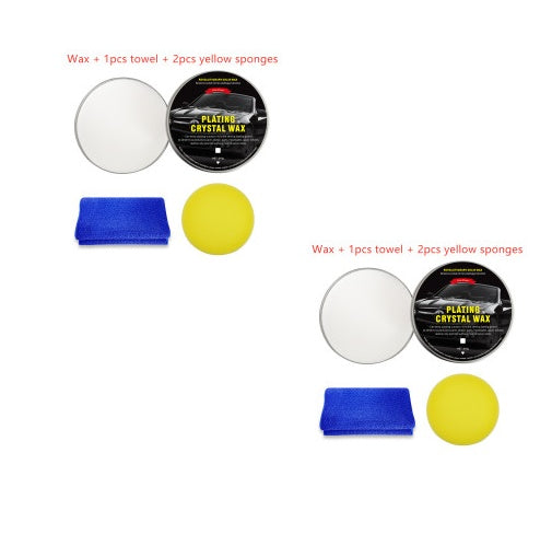 Car Diamond Crystal Wax Black Wax Coating Waxing Polishing Sewage Crystal Hard Wax - Nyaabs