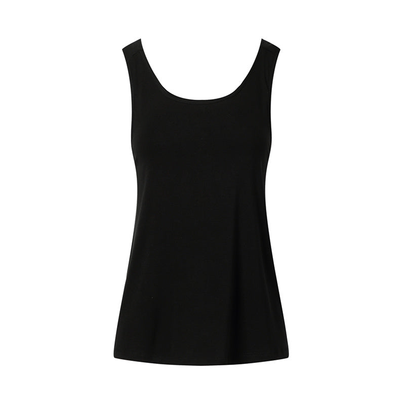 Sports Sleeveless T-shirt Loose Quick-drying Blouse Yoga Wear Blouse - Nyaabs