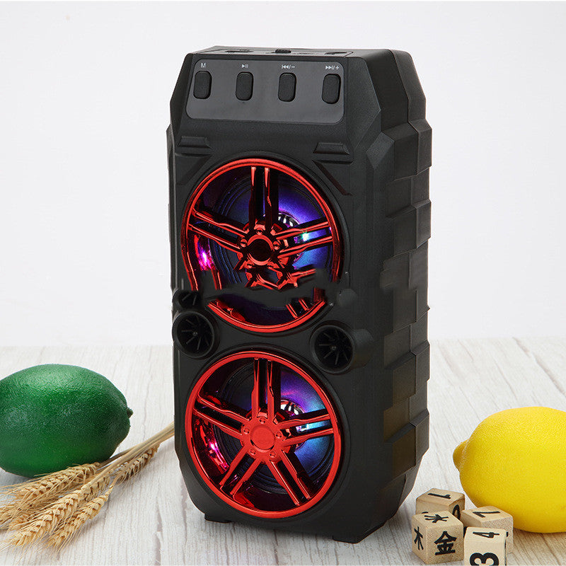 Wireless Bluetooth Speaker Dual Speakers Outdoor Portable Loud Speaker - Nyaabs