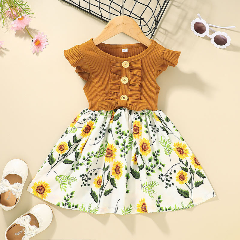 Toddler Kids Baby Girls Clothes Summer Girls Dress - Nyaabs