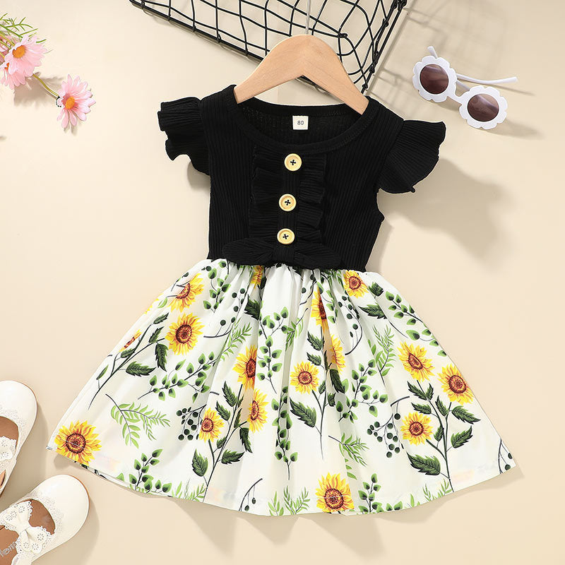 Toddler Kids Baby Girls Clothes Summer Girls Dress - Nyaabs