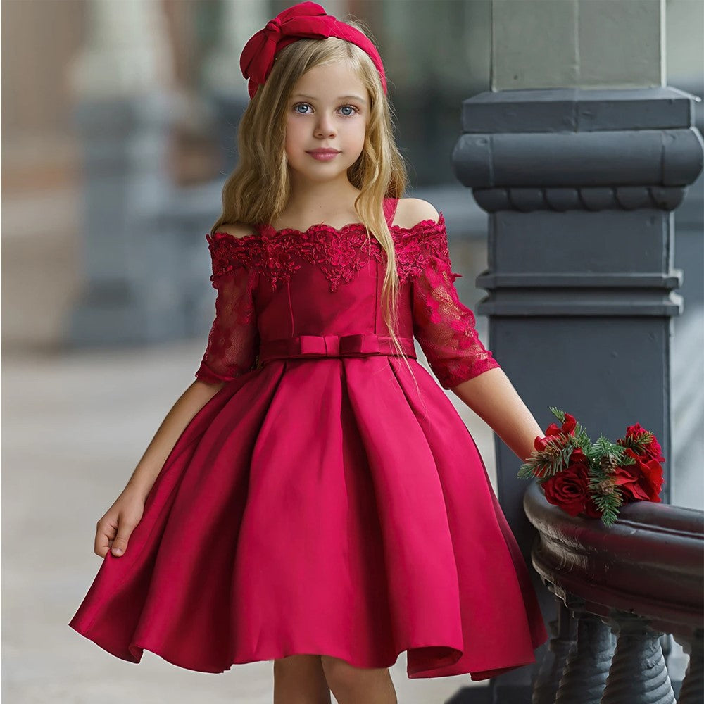 Kids Girls Dress Toddler Tops Skirts Kid Clothes Children - Nyaabs