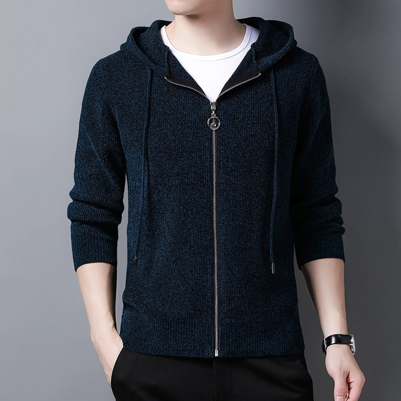 Men'S Sports Outer Wear Zipper Loose Cardigan - Nyaabs