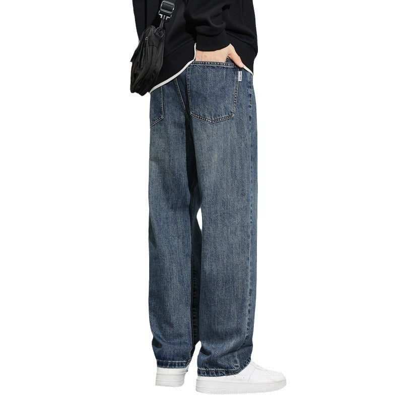 Men's Wide-leg High Street Loose Straight Casual Pants - Nyaabs