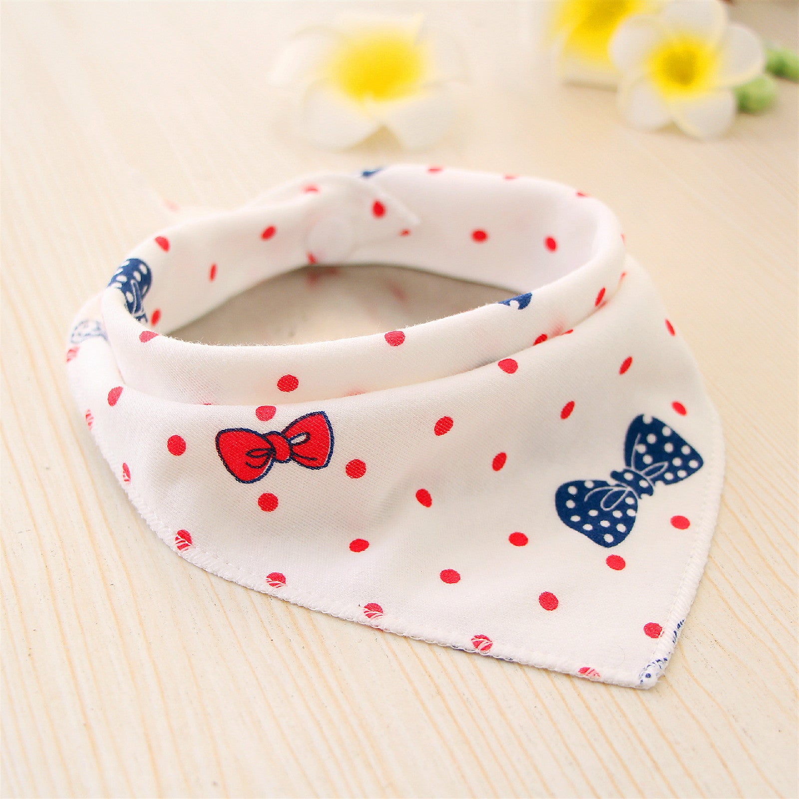 Baby Bibs Waterproof Triangle Cotton Cartoon Child Baberos Bandana Bibs Dribble Bibs Newborn Slabber Absorbent Cloth - Nyaabs