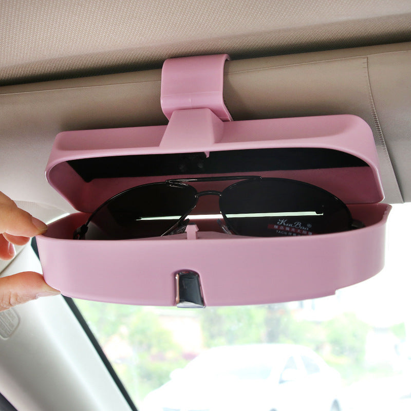 Car glasses case car sun visor bill glasses clip - Nyaabs