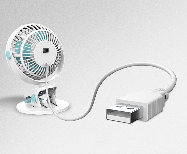 Mini Clip-on USB Desktop Fan - Nyaabs