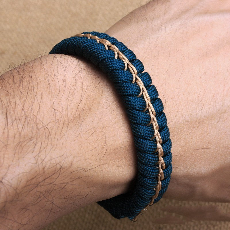 Handwoven Outdoor Sports Bracelet For Men - Nyaabs