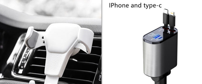 Car Phone Holder For Phone In Car Air Vent Mount Stand No Magnetic Mobile Phone Holder Universal Gravity Smartphone Cell Support - Nyaabs