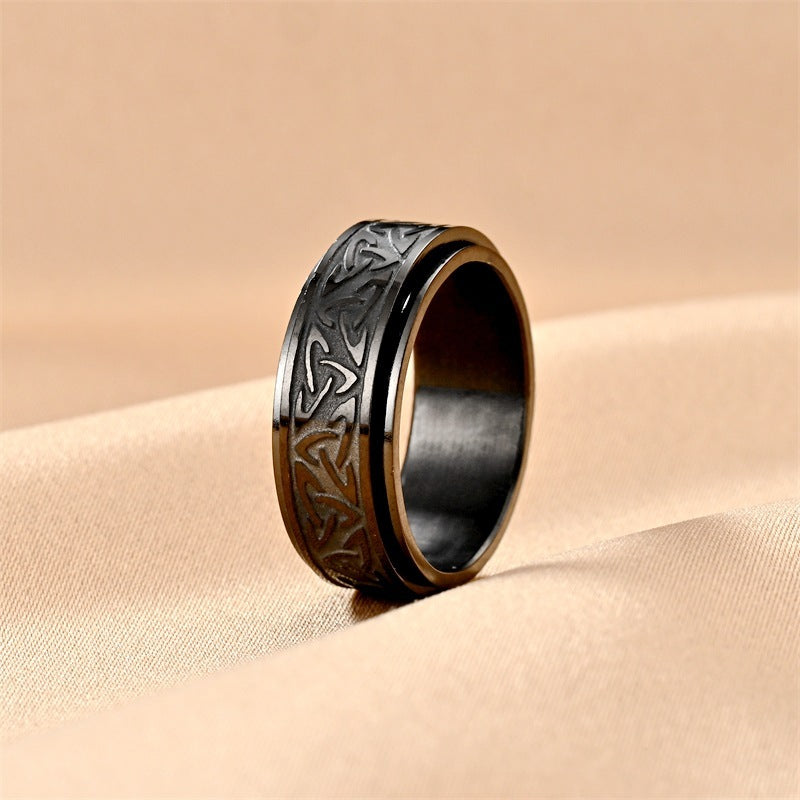 Hot Titanium Steel Ring For Men - Nyaabs