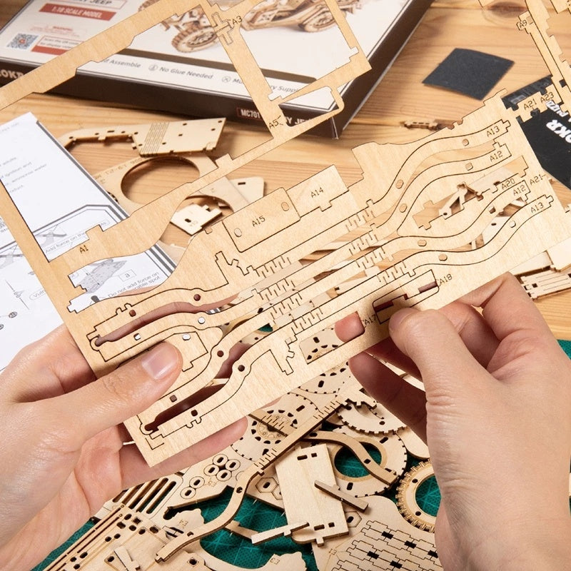 3D Wooden Puzzle Model Toys - Nyaabs