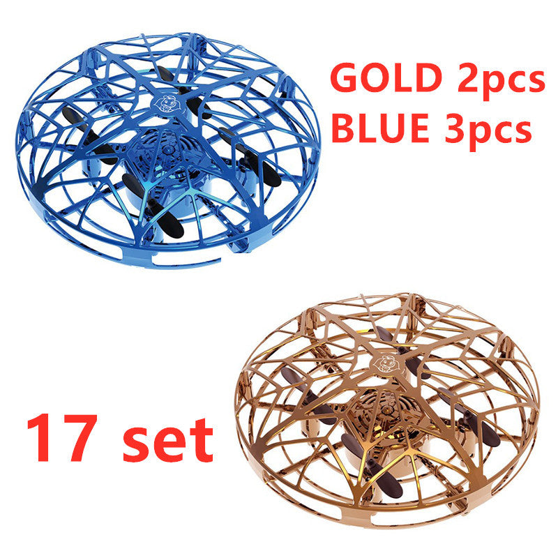 Flying Helicopter Mini Drone UFO RC Drone Infraed Induction - Nyaabs