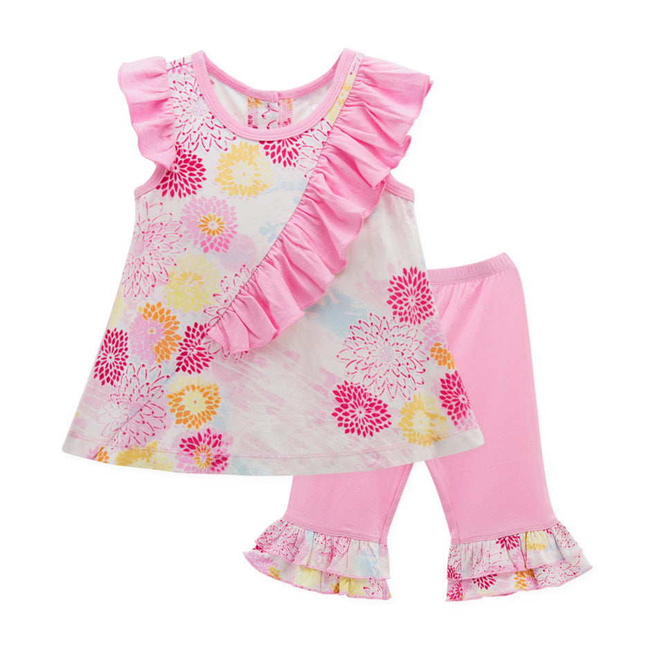 Summer Children's Clothing Bamboo Fiber Baby Clothing - Nyaabs