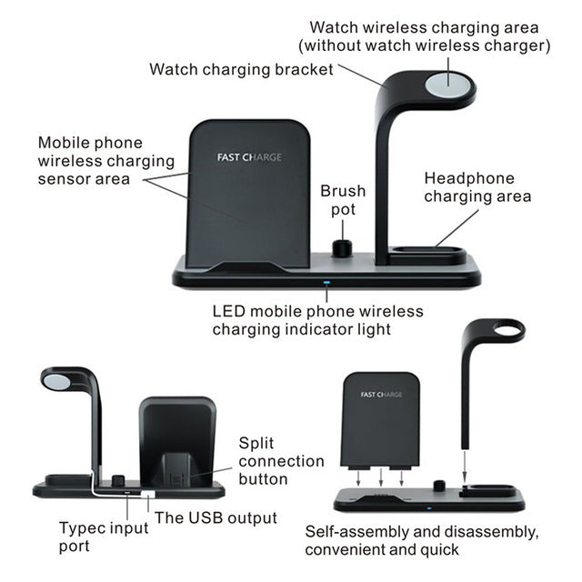 Wireless charger bracket - Nyaabs