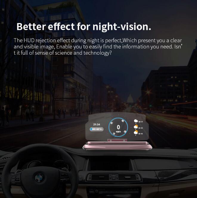 Smartphone Driver Heads Up Display - Nyaabs