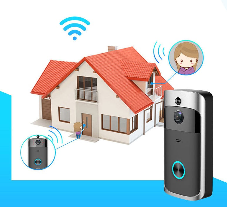 Wireless Video Camera Ringer Doorbell Ring - Nyaabs