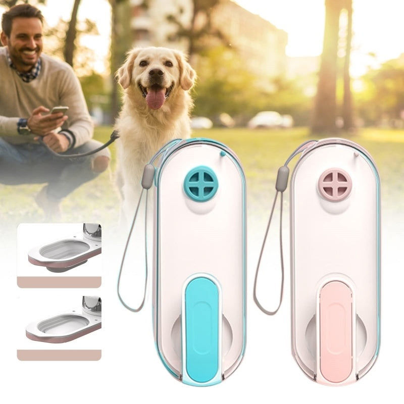 Dog Water Bottle Foldable Dog Water Dispenser For Outdoor Walking Portable Leak Proof Pet Water Bottle For Travel Dog Pet Products - Nyaabs